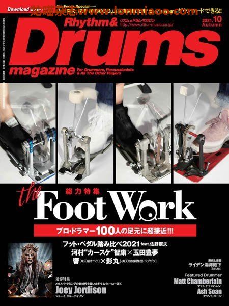 [日本版]Rhythm & Drums 音乐杂志PDF电子版 2021年秋季刊