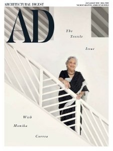 [美国版]Architectural Digest IN – 07/08 2022建筑景观设计电子杂志PDF下载