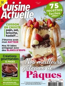 [法国版]Cuisine Actuelle – Avril 2021 (No. 363)美食烘培电子杂志PDF下载