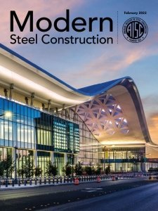 [美国版]Modern Steel Construction – 02.2022建筑设计电子杂志PDF下载