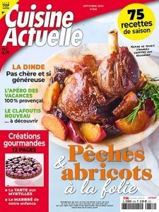 [法国版]Cuisine Actuelle – Septembre 2020 (No. 356)美食烘培电子杂志PDF下载