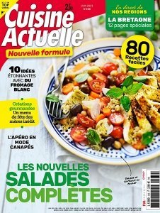 [法国版]Cuisine Actuelle – Juin 2021 (No. 365)美食烘培电子杂志PDF下载