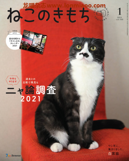 [日本版]ねこのきもち宠物杂志2021年1月刊